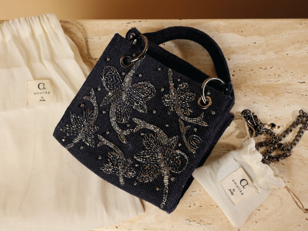 Navy Silver Midnight