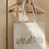 Floral Fairy Canvas Tote 