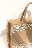 Snake pattern big tote bag