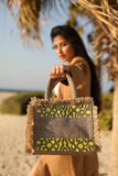 Snake pattern small tote design